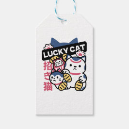 Lucky Cat Maneki Neko – Japanese Fortune Cat  Geschenkanhänger