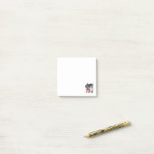 Lucky Cat Maneki Neko – Japanese Fortune Cat Post-it Klebezettel (Auf Schreibtisch)