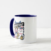 Lucky Cat Maneki Neko – Japanese Fortune Cat Tasse (Vorderseite Links)
