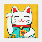 Lucky cat Maneki Neko Magnet (Vorne)