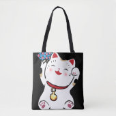 Lucky Cat Maneki Neko Tasche (Vorderseite)