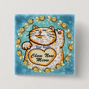 Lucky Cat Meow Button