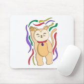 Lucky Cat Mousepad (Mit Mouse)