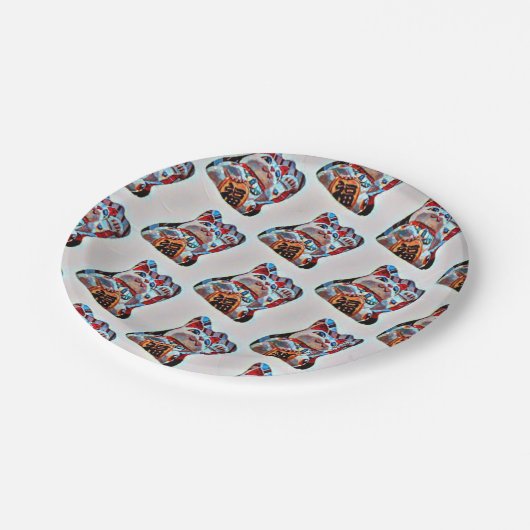 Lucky Cat Paper Teller (Schrägansicht)