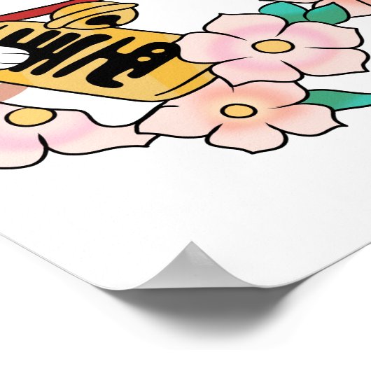 Lucky Cat Poster (Ecke)