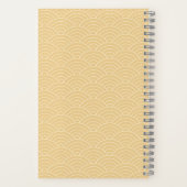 Lucky Cat Ramen Personalisiert Notizblock (Rückseite)