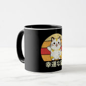 Lucky Cat Tasse (Vorderseite Links)