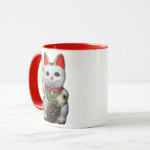 Lucky Cat Tasse (Vorderseite Links)