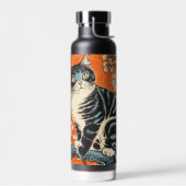 Lucky Cat Wasserflasche Trinkflasche (Links)