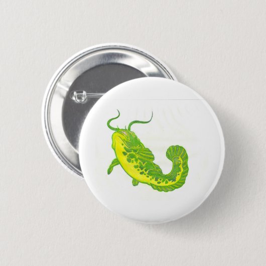 Lucky Catfish Button (Vorne & Hinten)