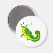Lucky Catfish Magnet (Vorderseite/Rückseite)