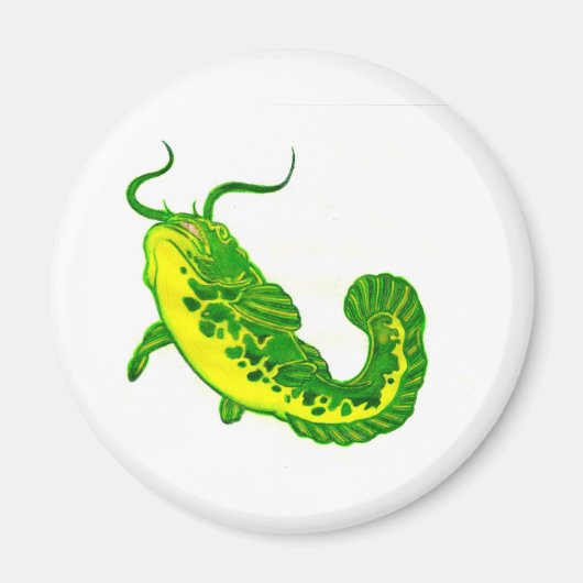 Lucky Catfish Magnet (Vorne)