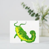 Lucky Catfish Postkarte (Stehend Vorderseite)
