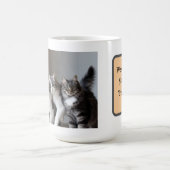 Lucky Cats Bester Papa Kaffeetasse (Mittel)