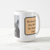Lucky Cats Bester Papa Kaffeetasse (VorderseiteRechts)