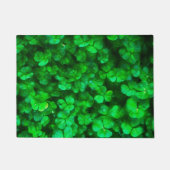 Lucky Celtic Irish Green Kleeblatts Fußmatte (Vorderseite)