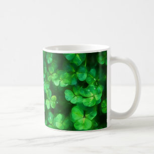 Lucky Celtic Irish Green Kleeblatts Kaffeetasse