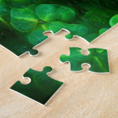 Lucky Celtic Irish Green Kleeblatts Puzzle (Seite)