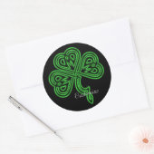 Lucky Celtic Kleeblatt Sticker (Umschlag)