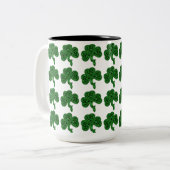 Lucky Celtic Kleeblatt Tasse (Vorderseite Links)
