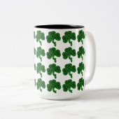 Lucky Celtic Kleeblatt Tasse (VorderseiteRechts)