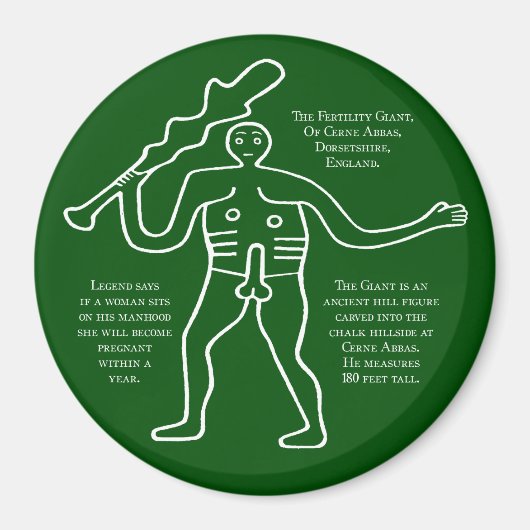 Lucky Cerne Giant, Riesenmagnet Magnet (Vorne)