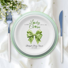Lucky Charm Bogen St. Patrick's Day Babydusche Pappteller