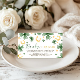 Lucky Charm Books for Baby Card Begleitkarte