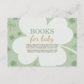 Lucky Charm Books for Baby Card Begleitkarte (Vorderseite)