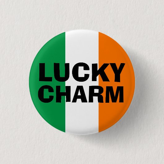 Lucky Charm Button (Vorderseite)