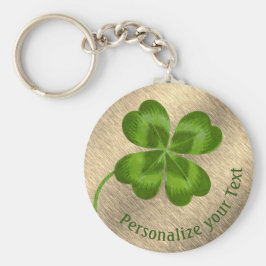 Lucky Charm Clover Vintage Personalisierte Viel Gl Schlüsselanhänger