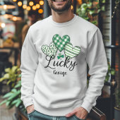 Lucky Charm: Custom St. Patrick's Day Men's T-Shirt