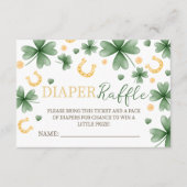 Lucky Charm Diaper Raffle Insert (Vorderseite)