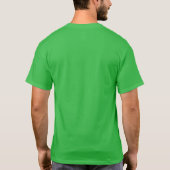 Lucky Charm Emoji Kleeblatt St Patricks Day T-Shirt (Rückseite)