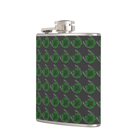 Lucky Charm Flask St. Patrick's Luck Drink Flask Flachmann (Links)
