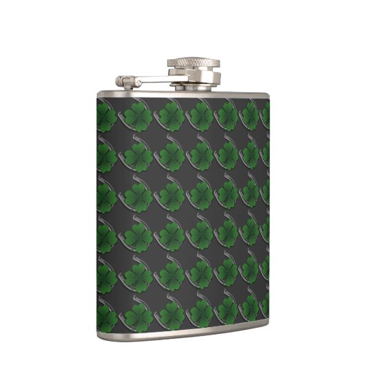 Lucky Charm Flask St. Patrick's Luck Drink Flask Flachmann (Rechts)