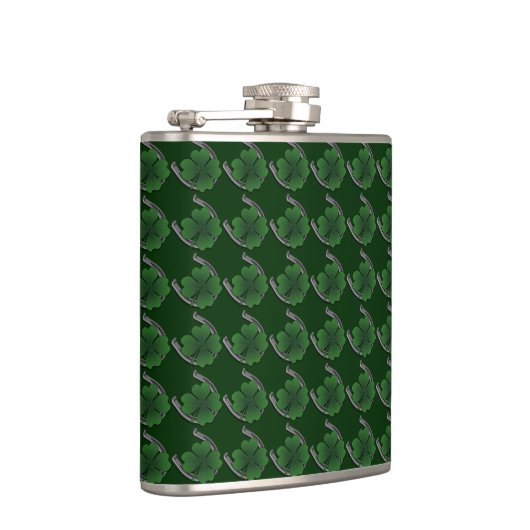 Lucky Charm Flask St. Patrick's Luck Drink Flask Flachmann (Rechts)