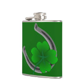Lucky Charm Flask St. Patrick's Luck Drink Flask Flachmann (Links)