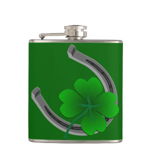 Lucky Charm Flask St. Patrick's Luck Drink Flask Flachmann