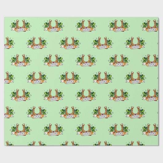 Lucky Charm Geschenkpapier (Flach)