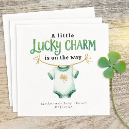 Lucky Charm Irish Baby Dusche Napkins Serviette
