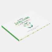 Lucky Charm Irish Baby Showbook Gästebuch (Ecke)