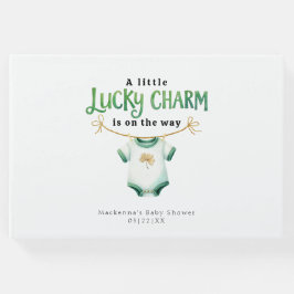 Lucky Charm Irish Baby Showbook Gästebuch
