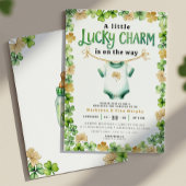 Lucky Charm Irish Baby Shower Einladung
