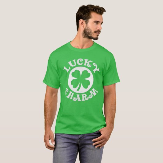 Lucky Charm, Irish St. Patricks Day T - Shirt (Vorne ganz)