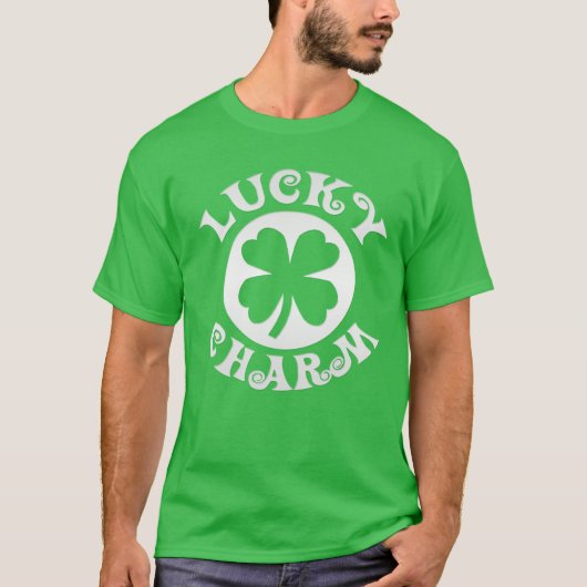 Lucky Charm, Irish St. Patricks Day T - Shirt (Vorderseite)