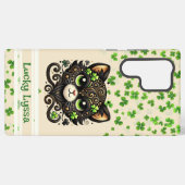 Lucky Charm Kitty Custom Samsung Galaxy Hülle (Rückseite (Horizontal))