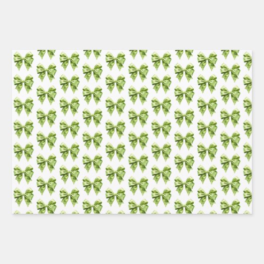 Lucky charm Klee St. Patrick's Day Baby Shower Geschenkpapier Set (Vorderseite 3)