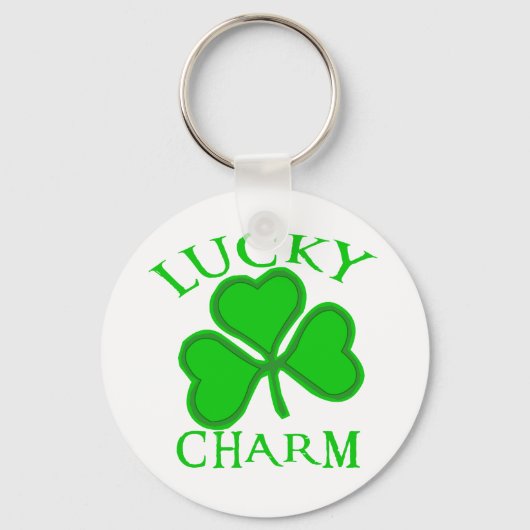 Lucky Charm Kleeblatts Products Schlüsselanhänger (Vorderseite)