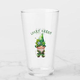 Lucky Charm Leprechaun Gnome - Personalisiert Glas